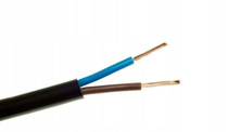 Przewód OMYp 2x0,75 300/300V czarny