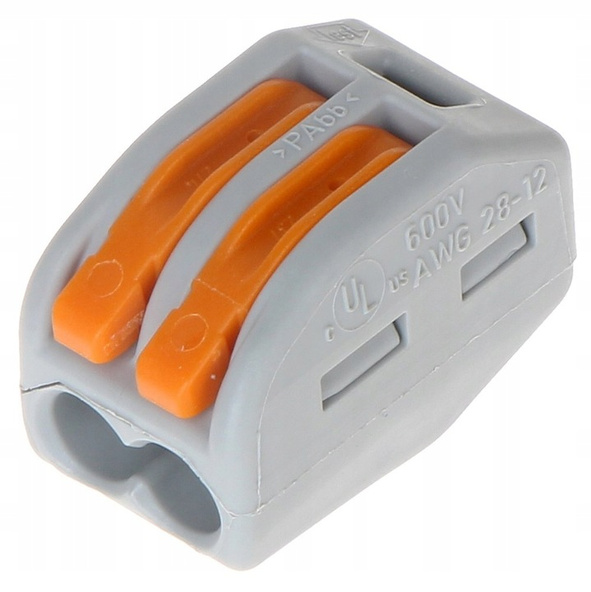 Wago szybkozłączka 2x0,08-4mm²