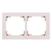 Karlik Deco Ramka uniwerstalna podwójna Pastel Matt
