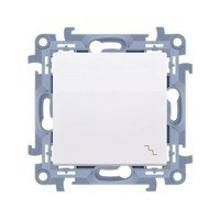 Łącznik schodowy SIMON 10 biały