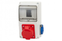 Rozdzielnica budowlana LAGO 6 modułów IP44 32A/5P, 230V (F3.0277)