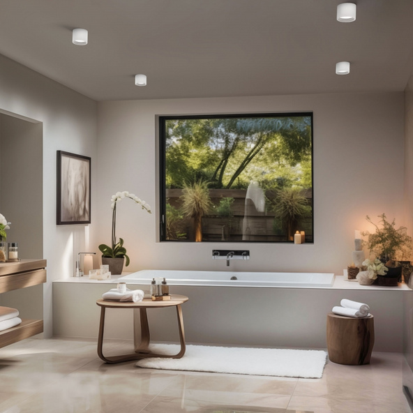 Oprawa oświetleniowa CHLOE AR111 natynkowa GU10 biała