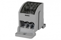 Blok rozdzielczy LKN 80A (3x16 / 4x6) - szary Al/Cu