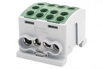 Zacisk HLK 125A-4 (1x35,3x25 / 1x35,3x25) - zielony (F2.0384)