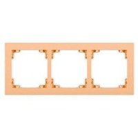 Karlik Deco Ramka uniwersalna potrójna Pastel Matt