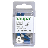 HAUPA Końcówka oczkowa DIN 1,5-2,5 M5 260272/10/B