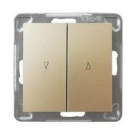 Ospel IMPRESJA złoty Łącznik żaluzjowy