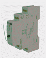Dwukanałowy sterownik LED 12V DC na szynę DIN