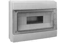 Pawbol Rozdzielnica n/t 1x12 12 mod drzwi transparentne IP65