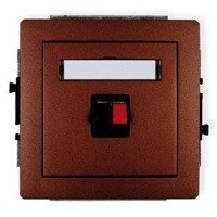 Karlik Deco Mechanizm gniazda głośnikowego pojedynczego