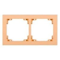 Karlik Deco Ramka uniwerstalna podwójna Pastel Matt