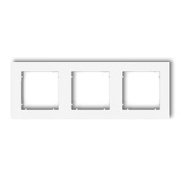 Karlik MINI biały MR-3 Ramka potrójna