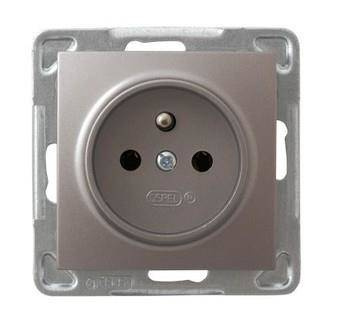 Ospel IMPRESJA Gniazdo pojedyncze z uziemieniem