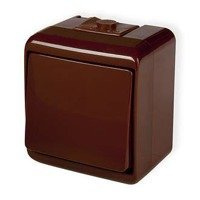 JUNIOR brąz łącznik jednobiegunowy hermetyczny