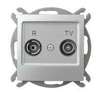 Ospel IMPRESJA Gniazdo RTV przelotowe 10-dB