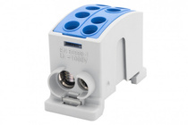 Zacisk HLK 125A-2 (1x35,1x25 / 1x35,1x25) - niebieski (F2.0373)