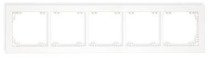 KARLIK DECO BIAŁY DR-5 Ramka pięciokrotna