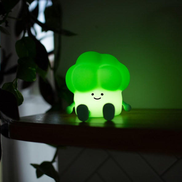Lampka nocna ładowalna Brokuł 6500K