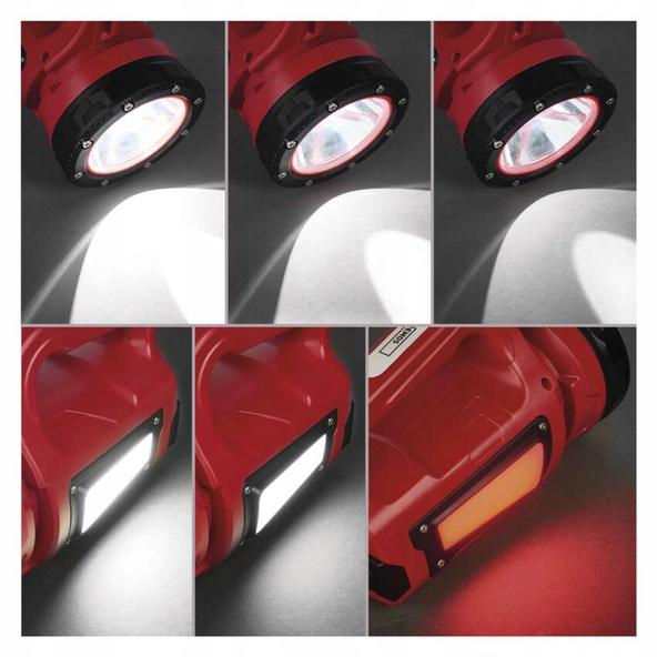 EMOS Latarka ładowalna szperacz LED, 1000 lm 15000 mAh