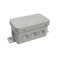 ViPlast puszka natynkowa szara IP54 80x45x41 038-03