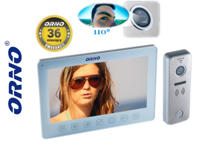 ORNO wideodomofon bezsłuchawkowy EXEDRA OR-VID-EX-1033/W