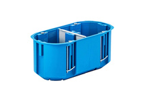Simet Puszka głęboka gips niebieska do elektroniki 2krotna P2x60D 32092203