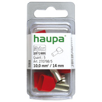 HAUPA Końcówka tulejkowa podwójna TWIN 10/14 270798/5/B