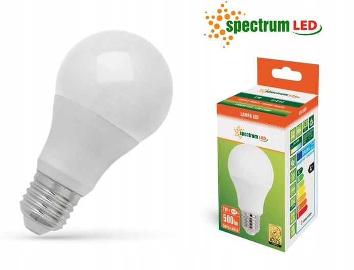 Żarówka LED 13W 1200lm E27 230V ciepła 