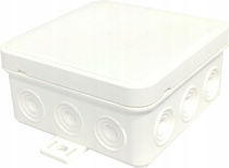 ViPlast puszka natynkowa biała IP54 100x100x41 037-01