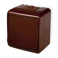 JUNIOR brąz Łącznik krzyżowy hermetyczny podświetlany