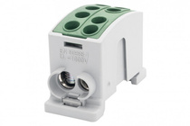 Zacisk HLK 125A-2 (1x35,1x25 / 1x35,1x25) - zielony (F2.0374)