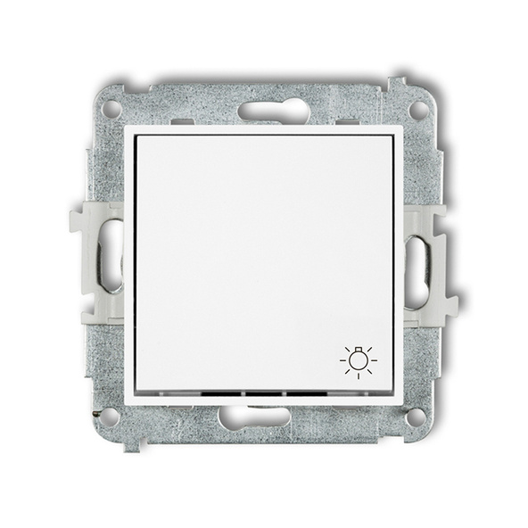 Karlik MINI biały MWP-5 Przycisk światło