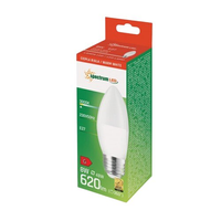 Żarówka LED świecowa 8W E27 BARWA CIEPŁA Spectrum