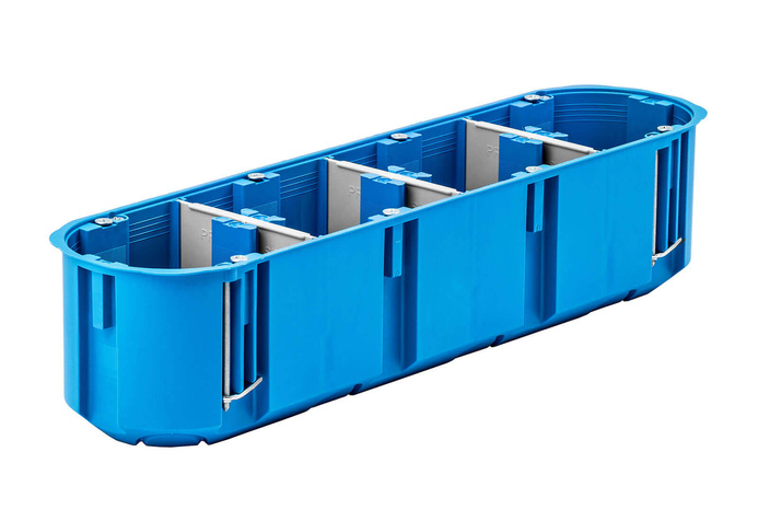 Simet Puszka głęboka gips niebieska do elektroniki 4krotna P4x60D 32097203