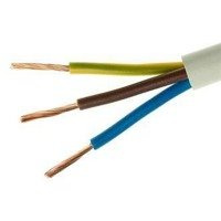 Przewód OMY 3x1,5 300/300V  biały
