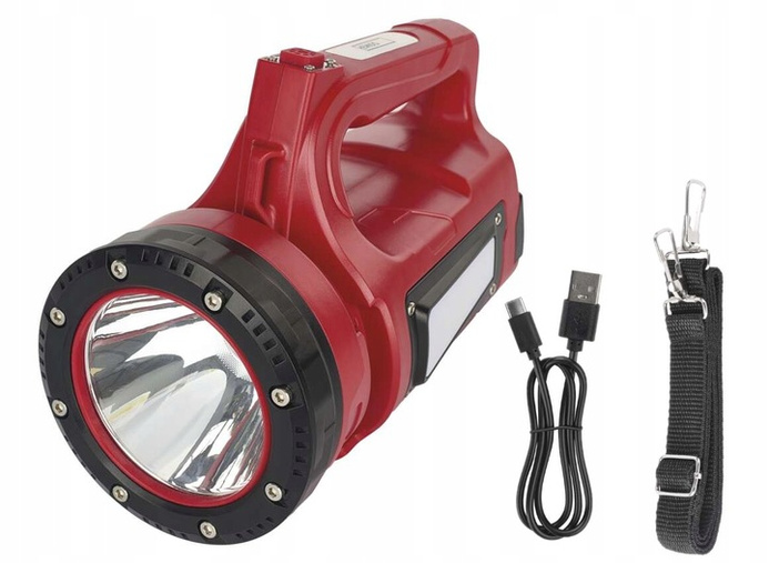 EMOS Latarka ładowalna szperacz LED, 1000 lm 15000 mAh