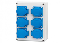 Rozdzielnica budowlana 6x230V R-190 (F3.0264)