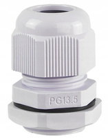 Dławik kablowy PG-13.5 szary IP68