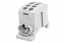 Zacisk HLK 100A-2 (1x25,1x16 / 1x25,1x16) - szary