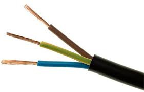 Przewód OWY 3x2,5 300/500V czarny