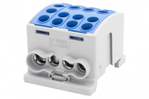 Zacisk HLK 125A-4 (1x35,3x25 / 1x35,3x25) - niebieski (F2.0383)