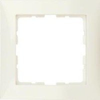 Berker B.Kwadrat Ramka pojedyńcza krem połysk