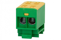 Listwa zaciskowa w korpusie 1-torowa (2x35/2x35mm2) Al/Cu żółto-zielona