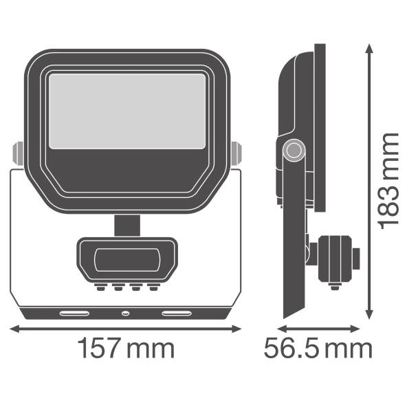 Naświetlacz LED FLOODLIGHT 11W/17W NW z czujnikiem ruchu