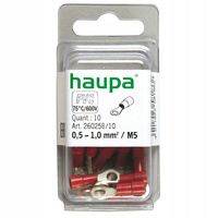 HAUPA Końcówka oczkowa DIN 0,5-1,0 M5 260258/10/B