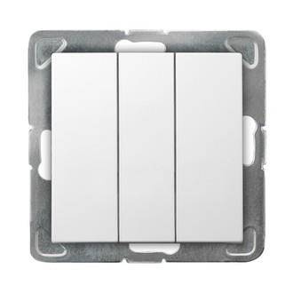 Ospel IMPRESJA biały Łącznik potrójny