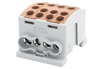 Zacisk HLK 125A-4 (1x35,3x25 / 1x35,3x25) - brązowy (F2.0381)