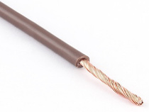 Przewód LGY2,5 H07V-K brązowy