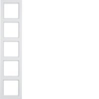 Berker Q.3 Ramka 5-krotna biały