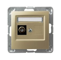 Ospel IMPRESJA Gniazdo antenowe typu F pojedyncze